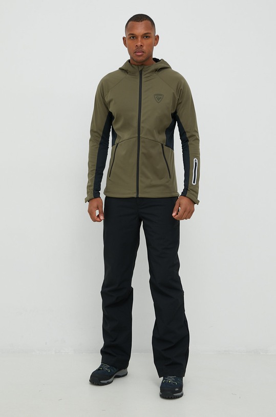 Rossignol kurtka outdoorowa RLLMJ09 zielony AW22