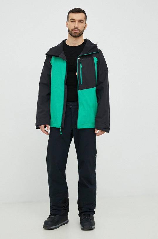 Burton kurtka Lodgepole 23359100002 zielony AW22
