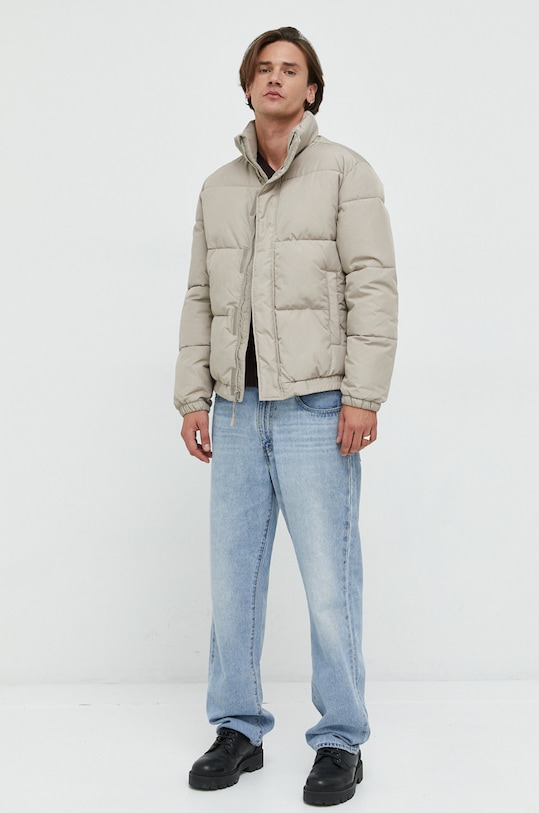 Hollister Co. kurtka KI332.2221.410 szary AW22