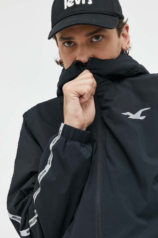 Hollister Co. kurtka pozostałe czarny KI332.2418.900
