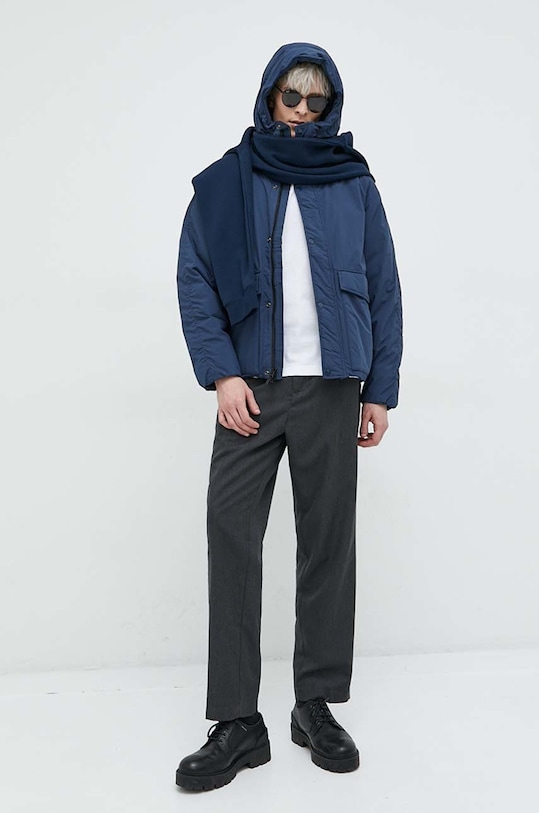 Bunda Abercrombie & Fitch KI132.3022.220 modrá AW22