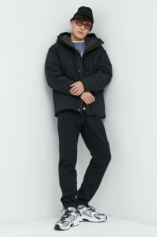 Bunda Abercrombie & Fitch KI132.3037.900 černá AW22