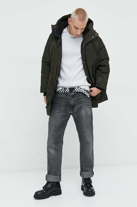 Bunda Abercrombie & Fitch KI132.3578.330 zelená AW22