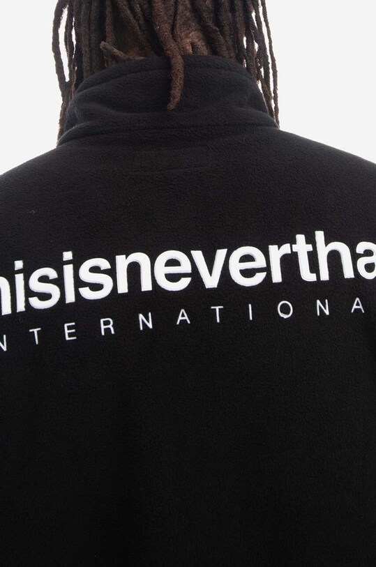 Кофта thisisneverthat Fleece чёрный TN223FOWLS01