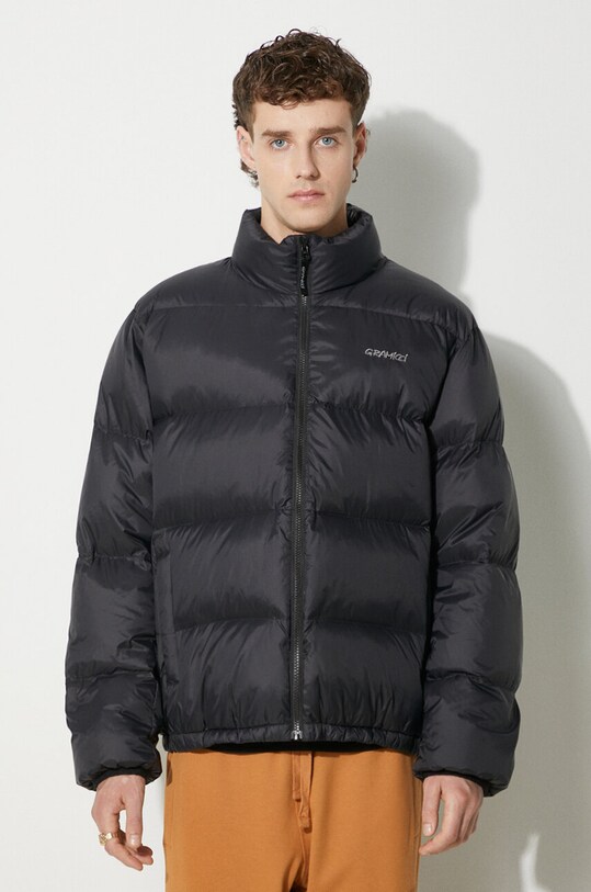Gramicci kurtka puchowa Down Puffer Jacket bez kaptura czarny G2FU.J013