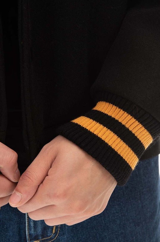 Billionaire Boys Club jachetă bomber din amestec de lână Astro Varsity Jacket B22301 negru