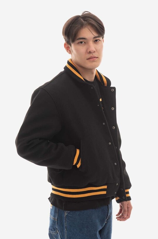 Billionaire Boys Club giubbotto bomber in misto lana Astro Varsity Jacket B22301