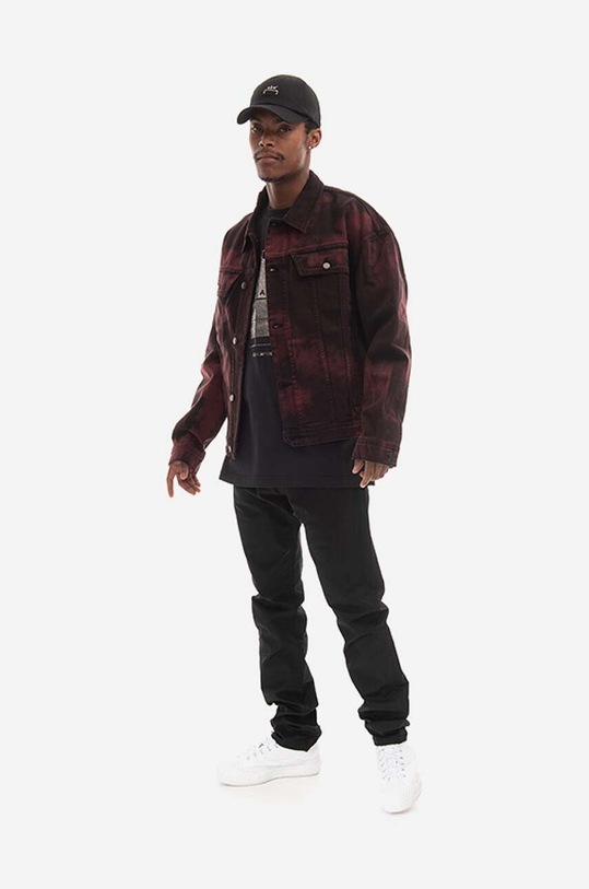 A-COLD-WALL* denim jacket Erosion Trucker ACWMH025 multicolor AW22