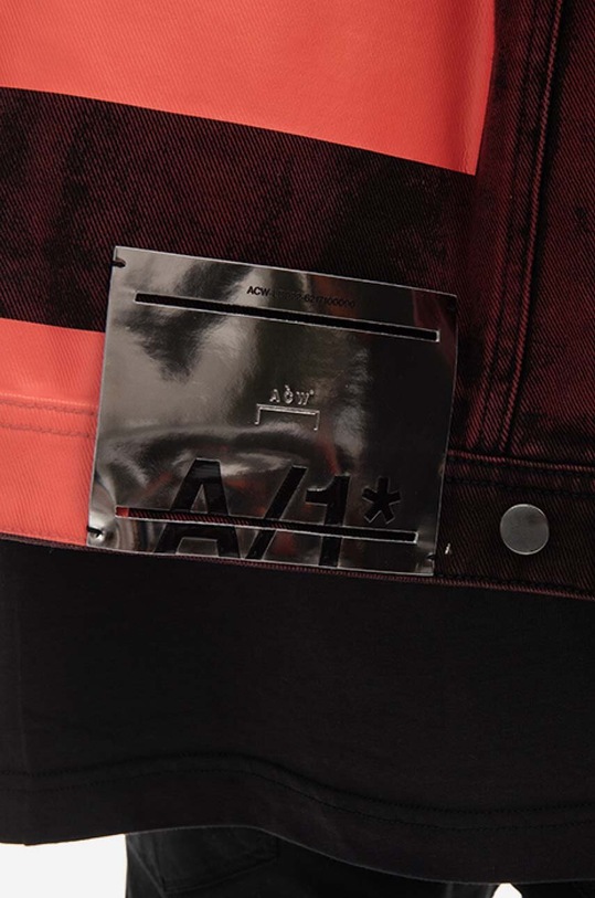 A-COLD-WALL* denim jacket Erosion Trucker ACWMH025 multicolor