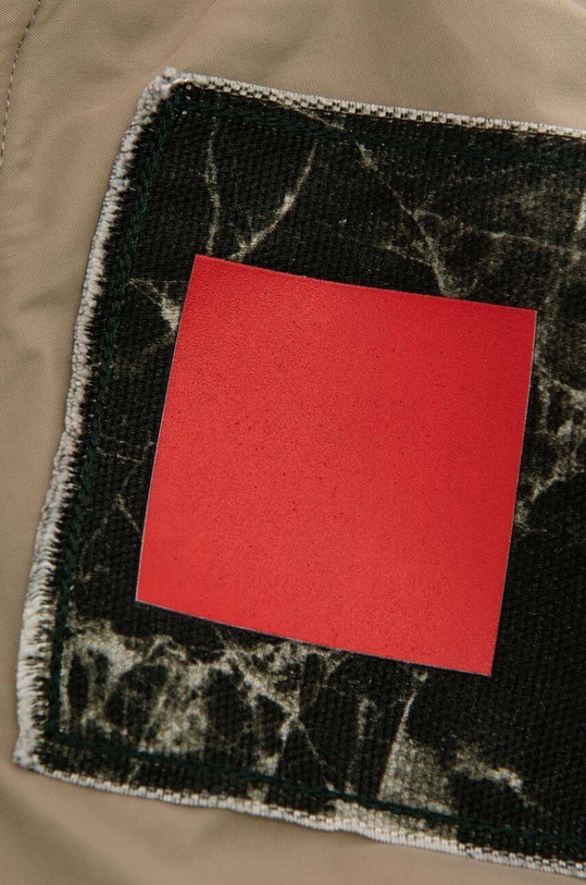 Bomber bunda A-COLD-WALL* Cubist Ruche Bomber Jacket ACWMO131 DARK STONE ACWMO131 béžová