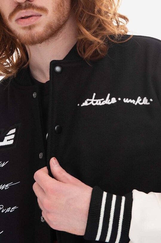 PLEASURES kurtka bomber Unkle Varsity P22U012