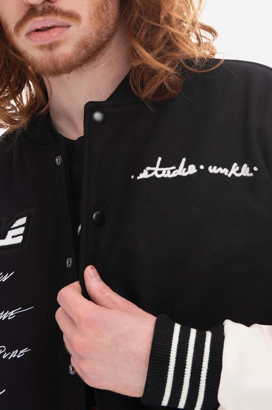 Bomber jakna PLEASURES Unkle Varsity P22U012