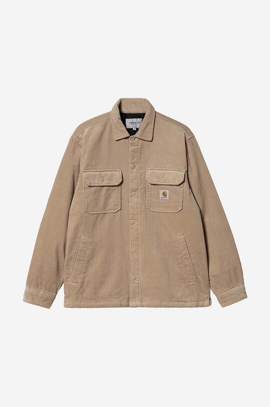 Carhartt WIP jacket Whitsome Shirt Jac beige I028827