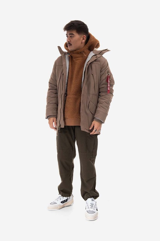 Bunda parka Alpha Industries N3B Expedition Parka 108112.183 béžová AW22