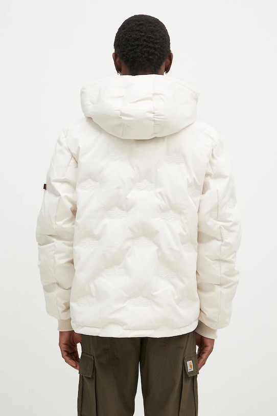 Одежда Куртка Alpha Industries Hooded Logo 108107.578 бежевый