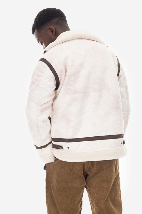 Odzież Alpha Industries kurtka B3 Arctic 108109.300 biały