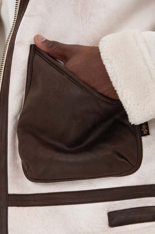 Bunda Alpha Industries B3 Arctic 108109.300 biela