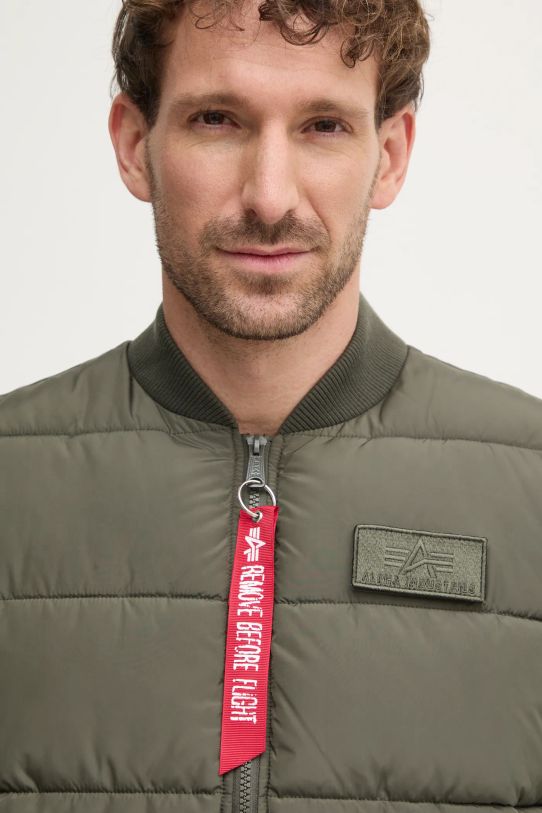 Αμάνικο μπουφάν Alpha Industries Puffer Vest 118109.142 πράσινο