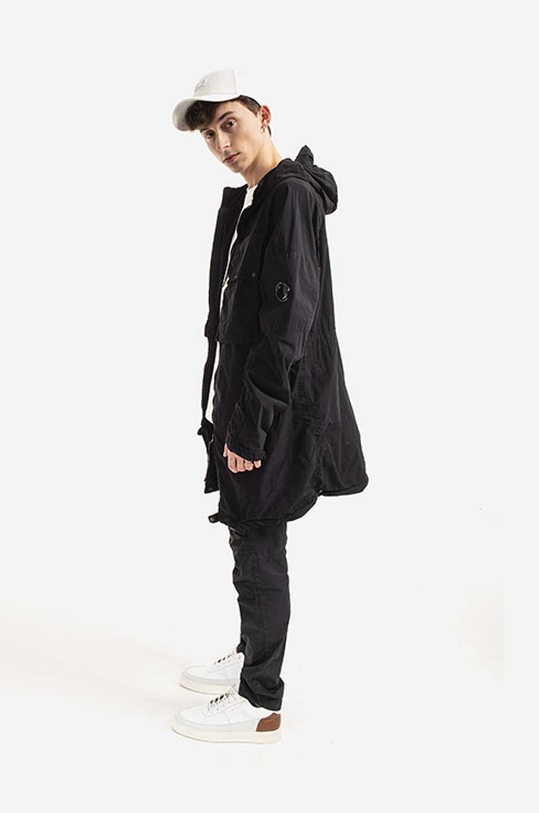 C.P. Company jacket 12CMOW143A005991G999 black AW22