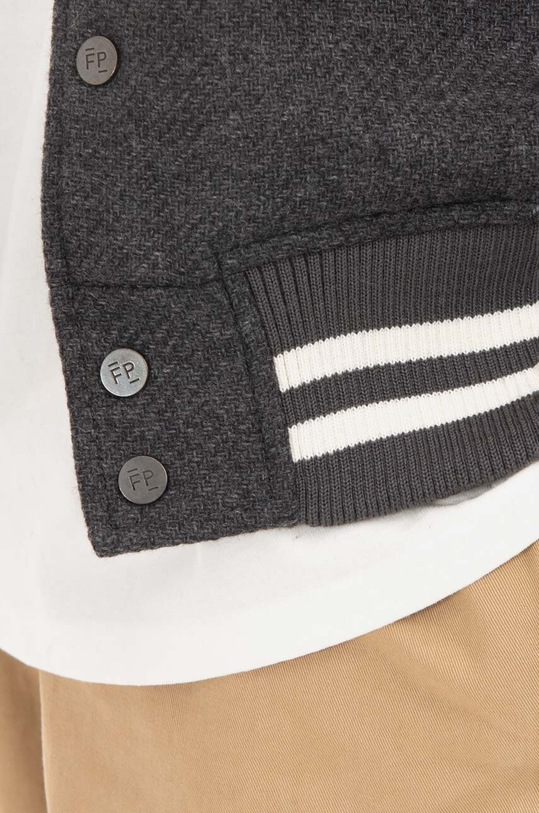 Filling Pieces kurtka bomber z domieszką wełny Varsity Jacket 81422201874