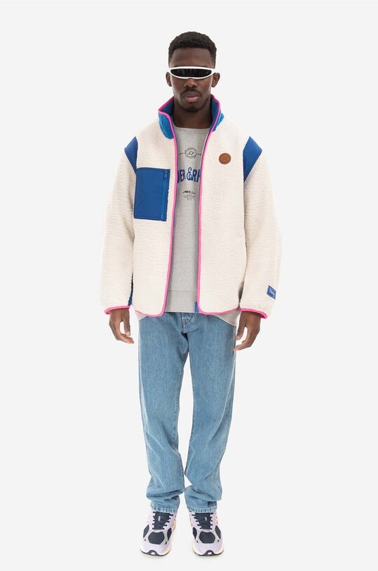 Ader Error kurtka Jumper BLAFWJP07OW biały AW22