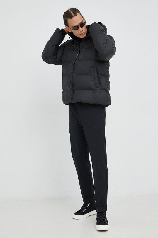Bunda Rains 15060 Puffer Jacket 15060.01 čierna AW22