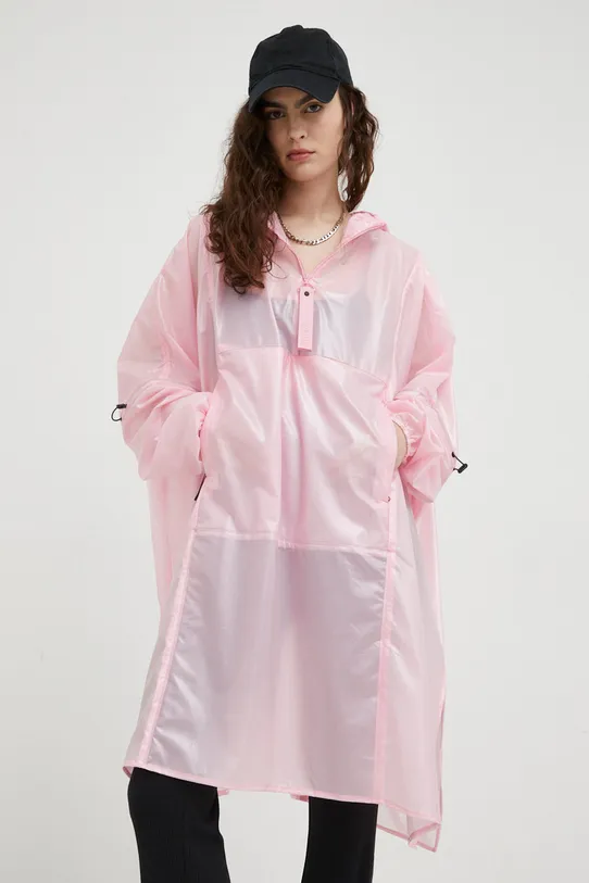 Rains rain jacket 18810 Long Ultralight Anorak 18810.2 pink AW22