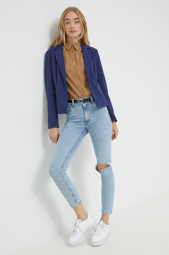 Only marynarka 15264140.PatriotBlu granatowy AW22