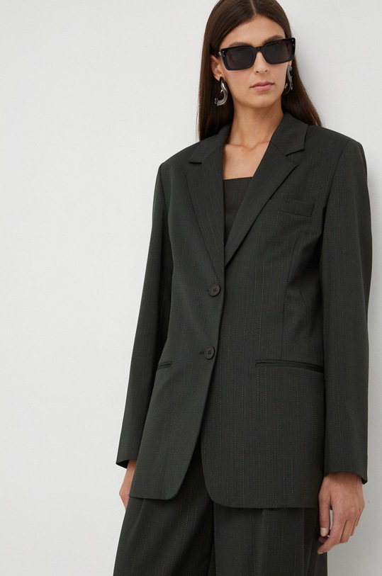 Одяг Піджак з домішкою вовни Gestuz 10906489 зелений