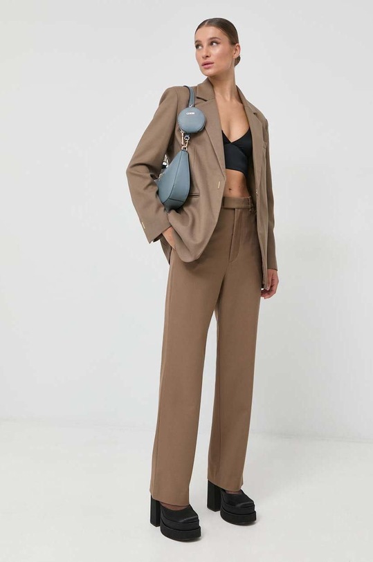 Miss Sixty sacou din lana 6W4WJ5000000 maro SS23