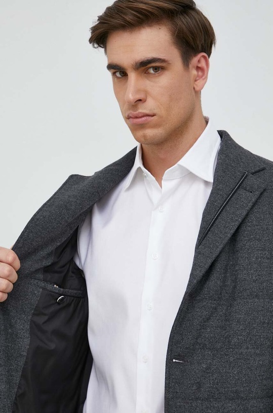 BOSS kurtka z domieszką wełny 50479666