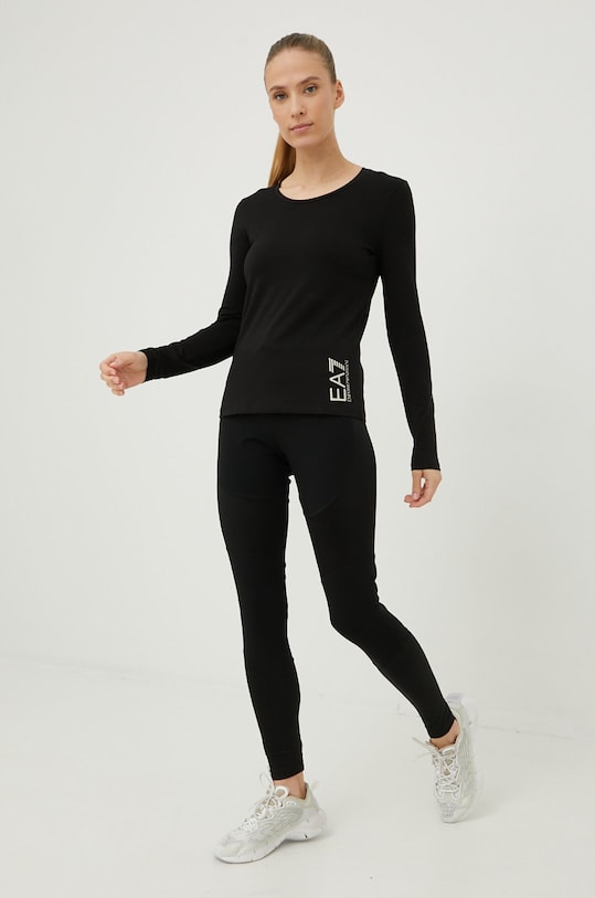 Легінси EA7 Emporio Armani 6LTP56.TJBNZ чорний AW22