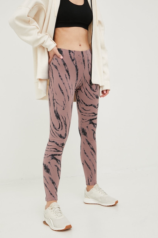 Легінси adidas з еластаном фіолетовий HL1956