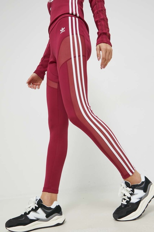 adidas Originals colanti tricotaj burgundia II6094