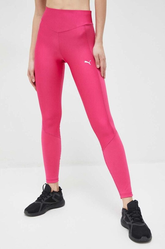 Puma leggins de antrenament Fit Eversculpt tricotaj roz 522177