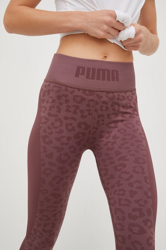 Puma legginsy treningowe różowy 522308