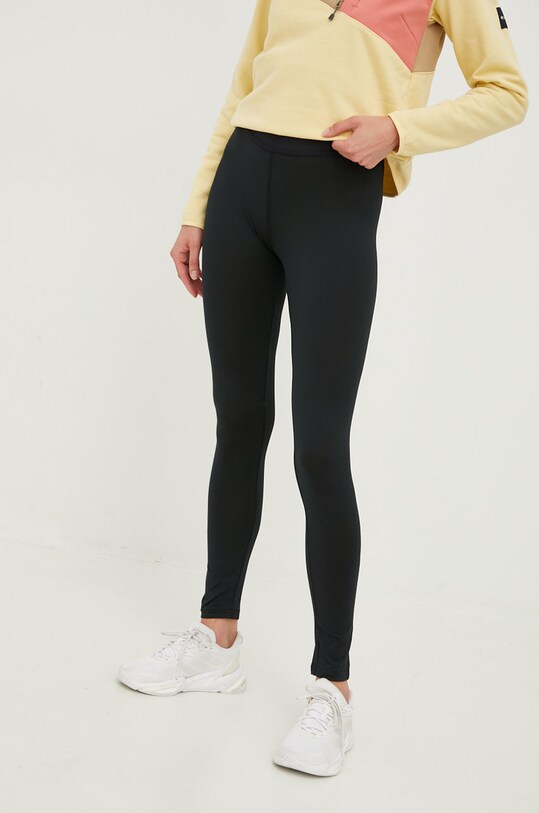 Columbia legginsy sportowe Hike z elastanem czarny 2012601