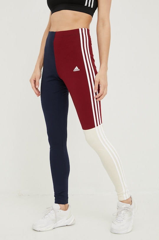 adidas legginsy wzorzyste granatowy HJ9466
