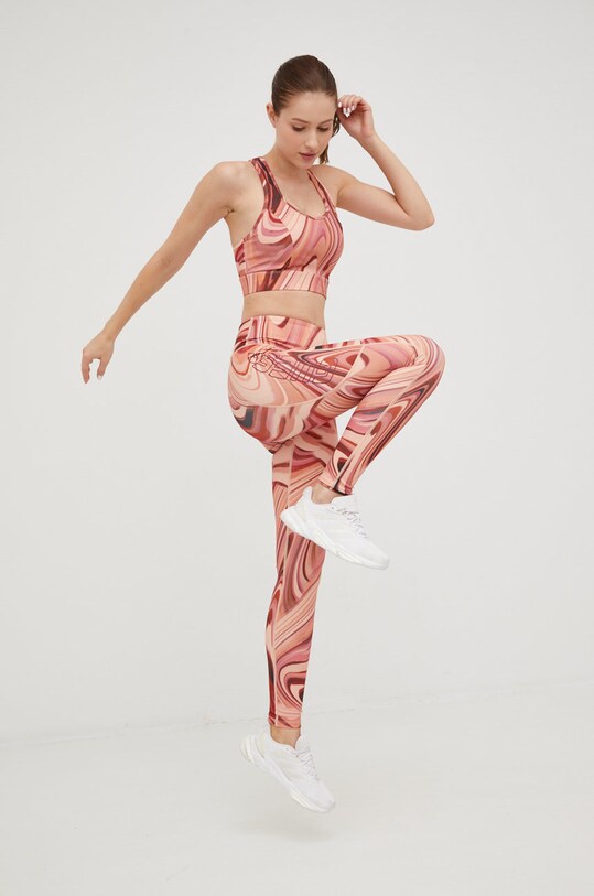 Guess legginsy V2BB02.MC049 pomarańczowy AW22