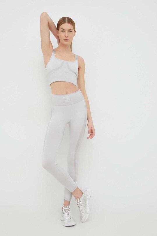 Puma colanți x VOGUE tricotaj gri 536694