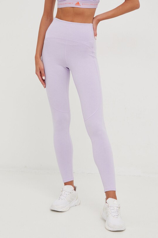 Oblačila Pajkice za vadbo adidas by Stella McCartney HG6845 vijolična
