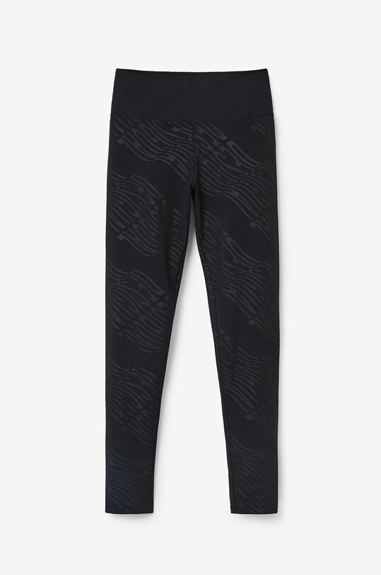 Desigual legginsy 22WWKK06 czarny
