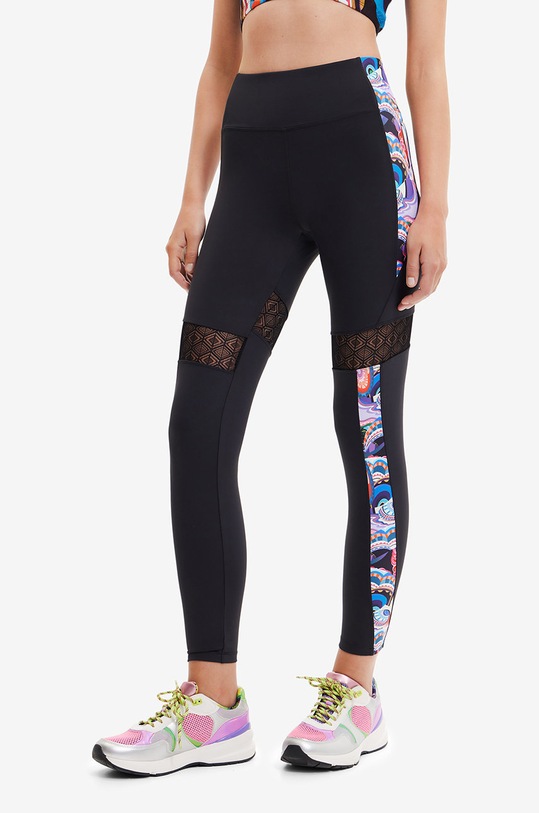 Odzież Desigual legginsy 22WWKK13 czarny