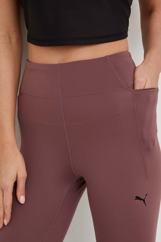Puma legginsy do jogi Studio Yourmove Ultrabare 522222 fioletowy
