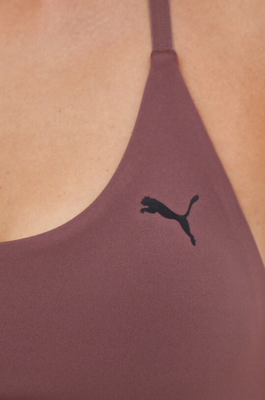 Puma biustonosz do jogi Studio 522227 fioletowy