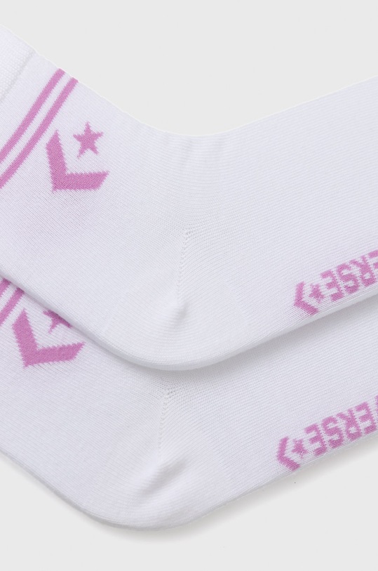 Converse sosete (2-pack) E1027W.2009 alb AW22