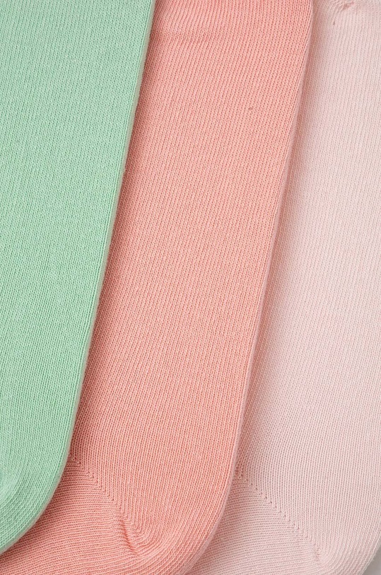 United Colors of Benetton sosete 3-pack 6AO3E2155 roz AW24