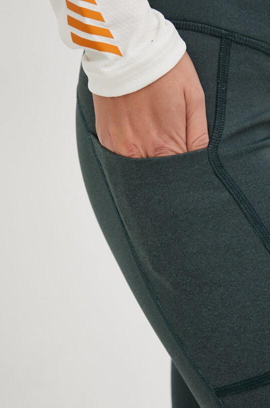 Helly Hansen legginsy sportowe zielony 48541