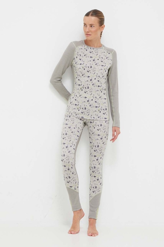 Helly Hansen jambiere funcționale Lifa Merino Midweight 49411 verde AW25