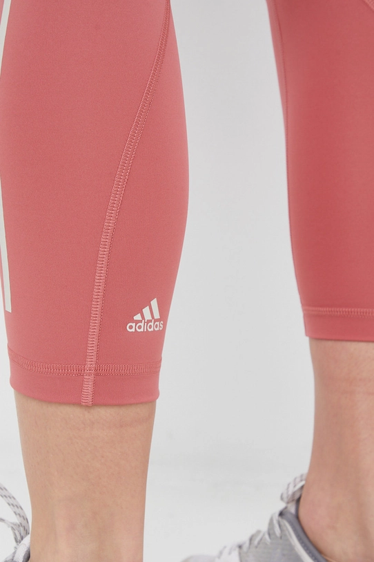 adidas Performance legginsy treningowe Optime Trainicons różowy HM1151